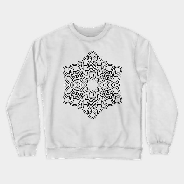 Inspirational MANDALA T-SHIRT MANDALA 057 Crewneck Sweatshirt by abcmandalaclothing